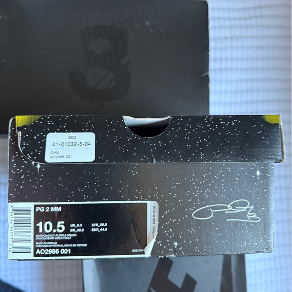 Nike PG 2 mamba mentality size 10.5 - Picture 4 of 4